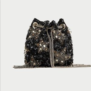 Zara Bags - Zara beaded star cross body bag Zara Bags - Zara beaded star cross body bag